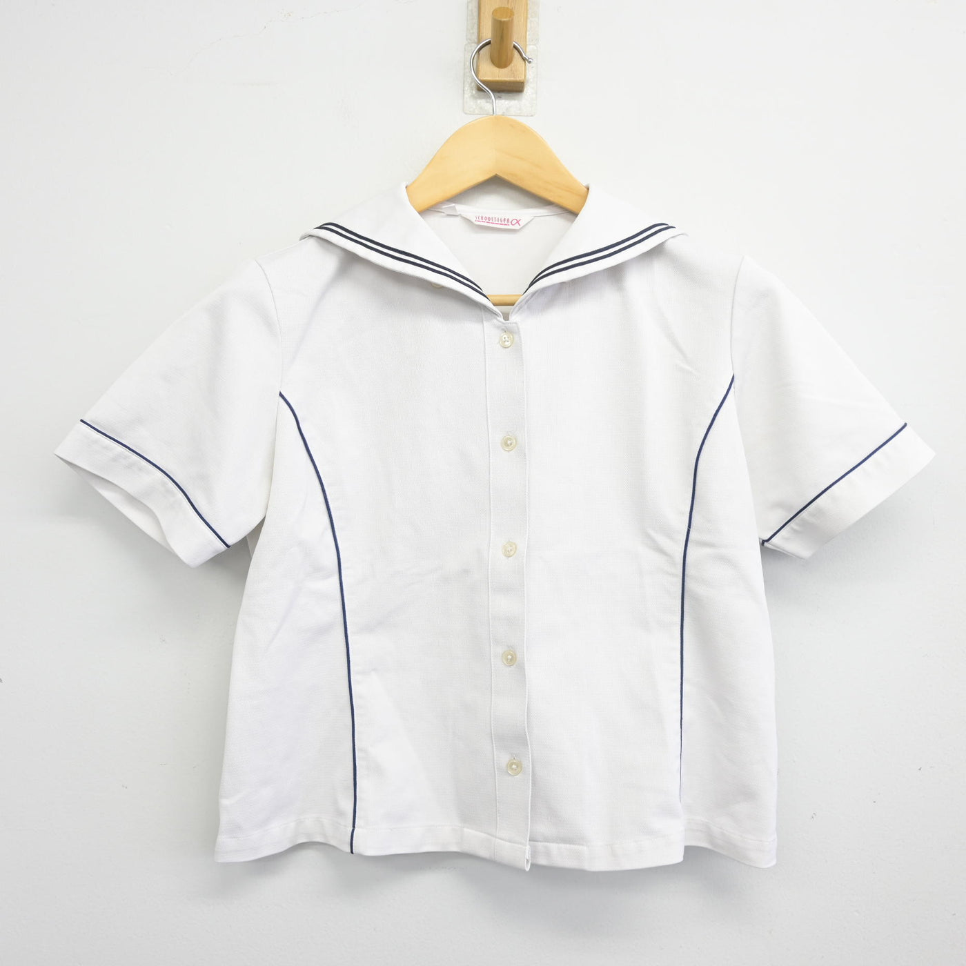 【中古】大分県 日本文理大学附属高等学校 女子制服 2点 (セーラー服・スカート) sf098440