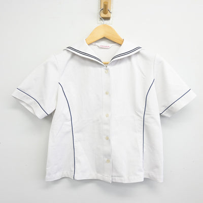 【中古】大分県 日本文理大学附属高等学校 女子制服 2点 (セーラー服・スカート) sf098440
