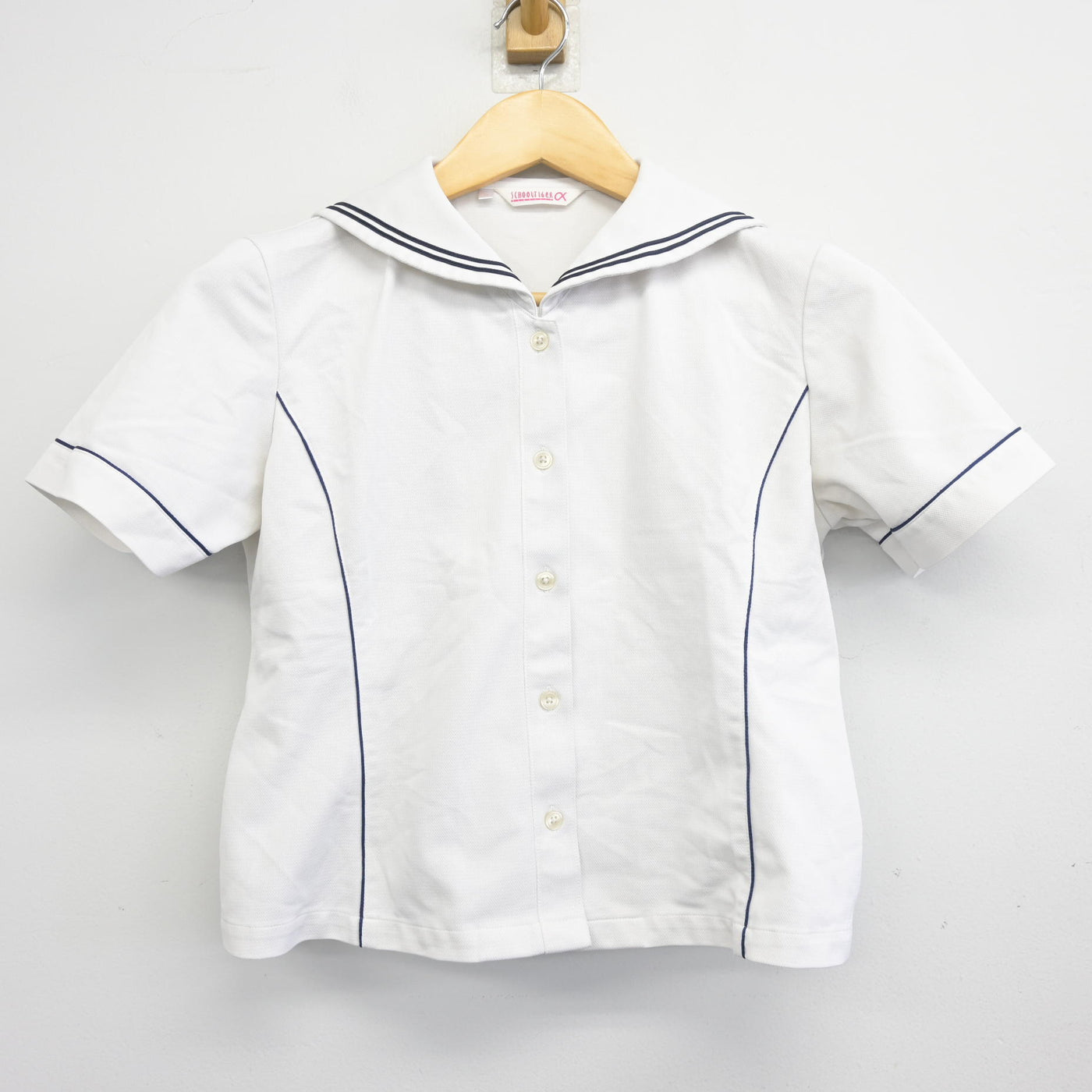 【中古】大分県 日本文理大学附属高等学校 女子制服 2点 (セーラー服・スカート) sf098441