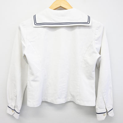 【中古】大分県 日本文理大学附属高等学校 女子制服 2点 (ニットベスト・セーラー服) sf098442