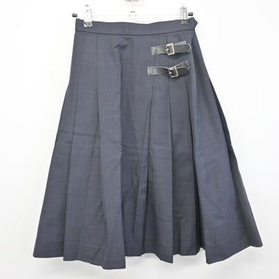 【中古】大分県 日本文理大学附属高等学校 女子制服 3点 (シャツ・スカート) sf098443