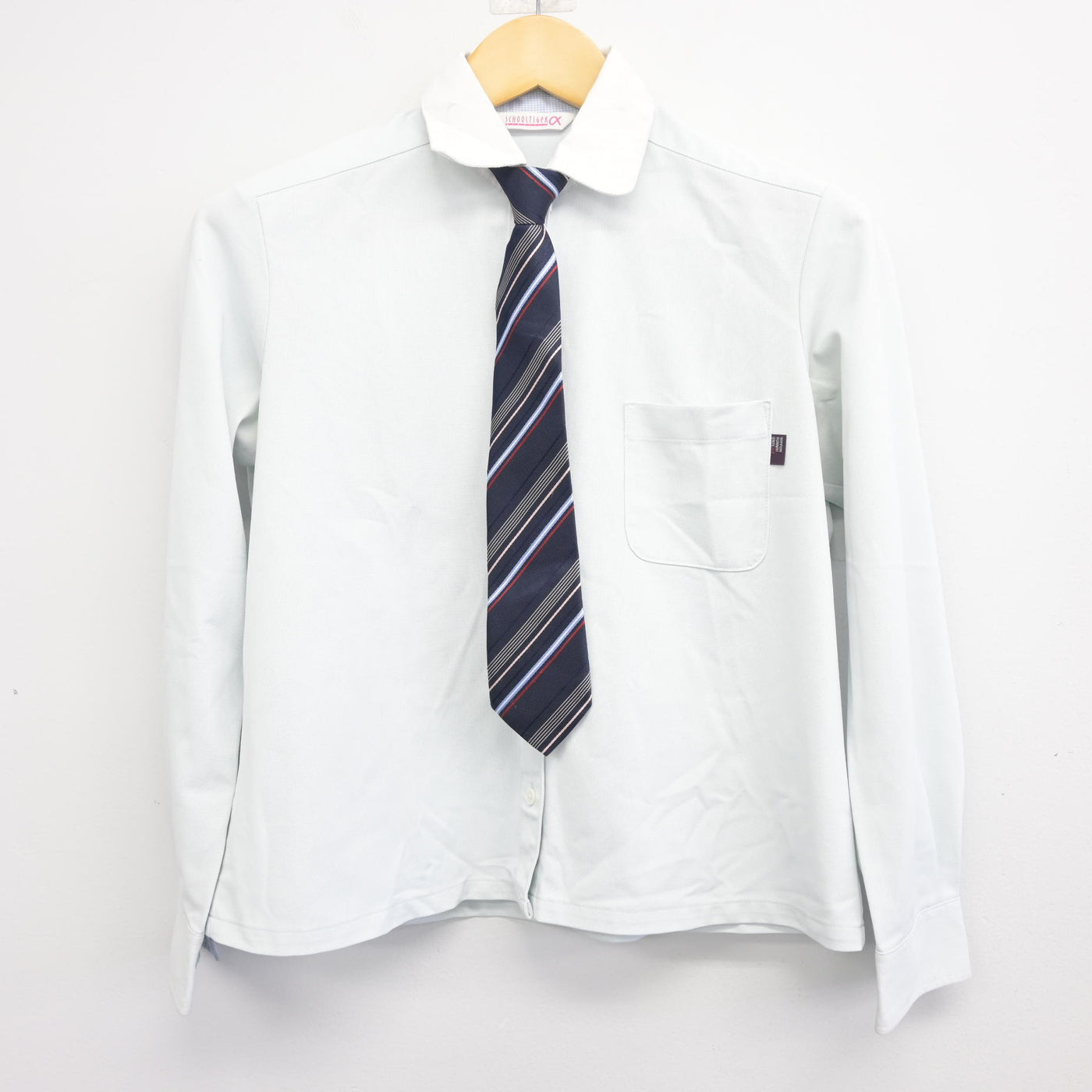 【中古】大分県 日本文理大学附属高等学校 女子制服 4点 (ブレザー・シャツ・スカート) sf098444