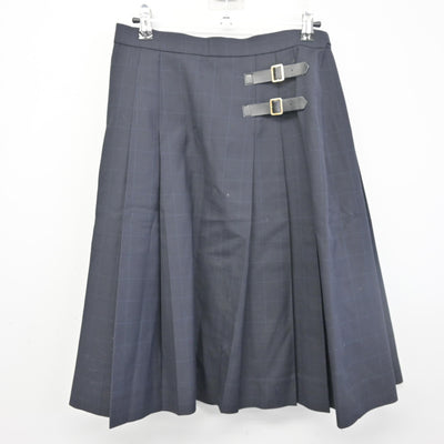 【中古】大分県 日本文理大学附属高等学校 女子制服 4点 (ブレザー・シャツ・スカート) sf098444