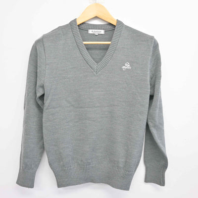 【中古】大分県 佐伯豊南高等学校 女子制服 2点 (ニット・シャツ) sf098446