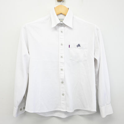 【中古】大分県 佐伯豊南高等学校 女子制服 2点 (ニット・シャツ) sf098446