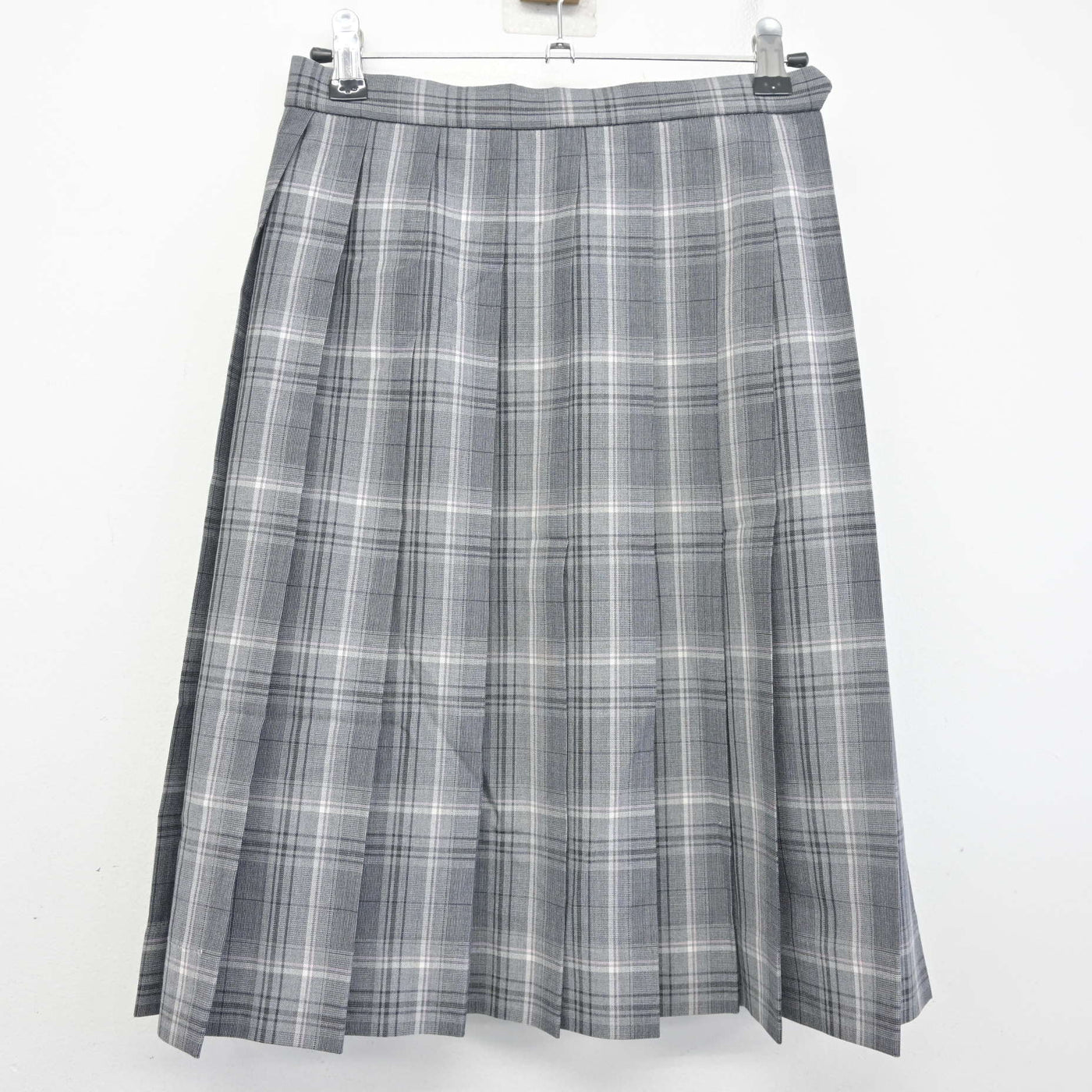 【中古】大分県 佐伯豊南高等学校 女子制服 2点 (ニットベスト・スカート) sf098447