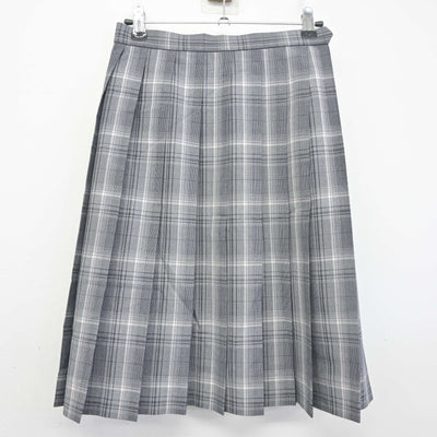 【中古】大分県 佐伯豊南高等学校 女子制服 2点 (ニットベスト・スカート) sf098447