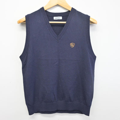 【中古】神奈川県 立花学園高等学校 女子制服 2点 (ニット・ニットベスト) sf098450
