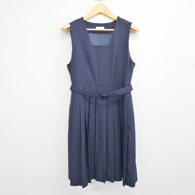 【中古】福岡県 福岡市立東住吉中学校 女子制服 3点 (セーラー服・ジャンパースカート) sf098455