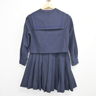 【中古】北海道 北斗市立大野中学校 女子制服 2点 (セーラー服・スカート) sf098473