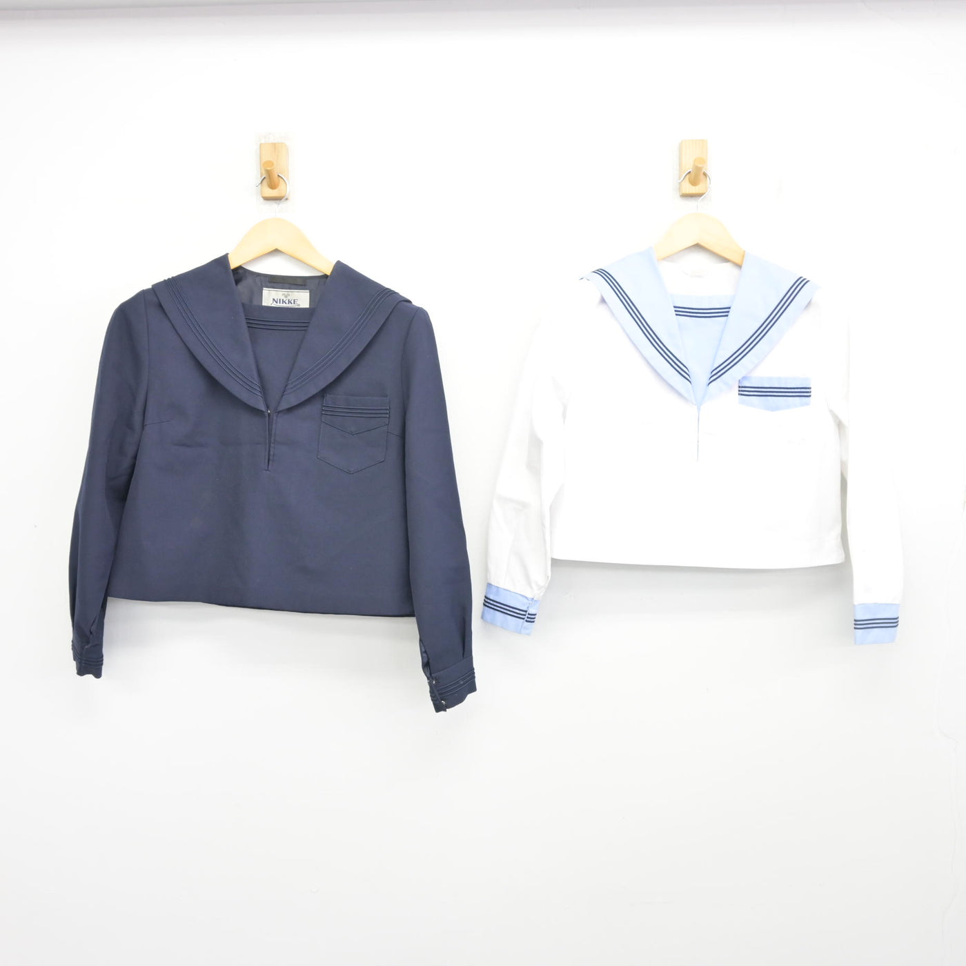 【中古】北海道 北斗市立大野中学校 女子制服 2点 (セーラー服・セーラー服) sf098476