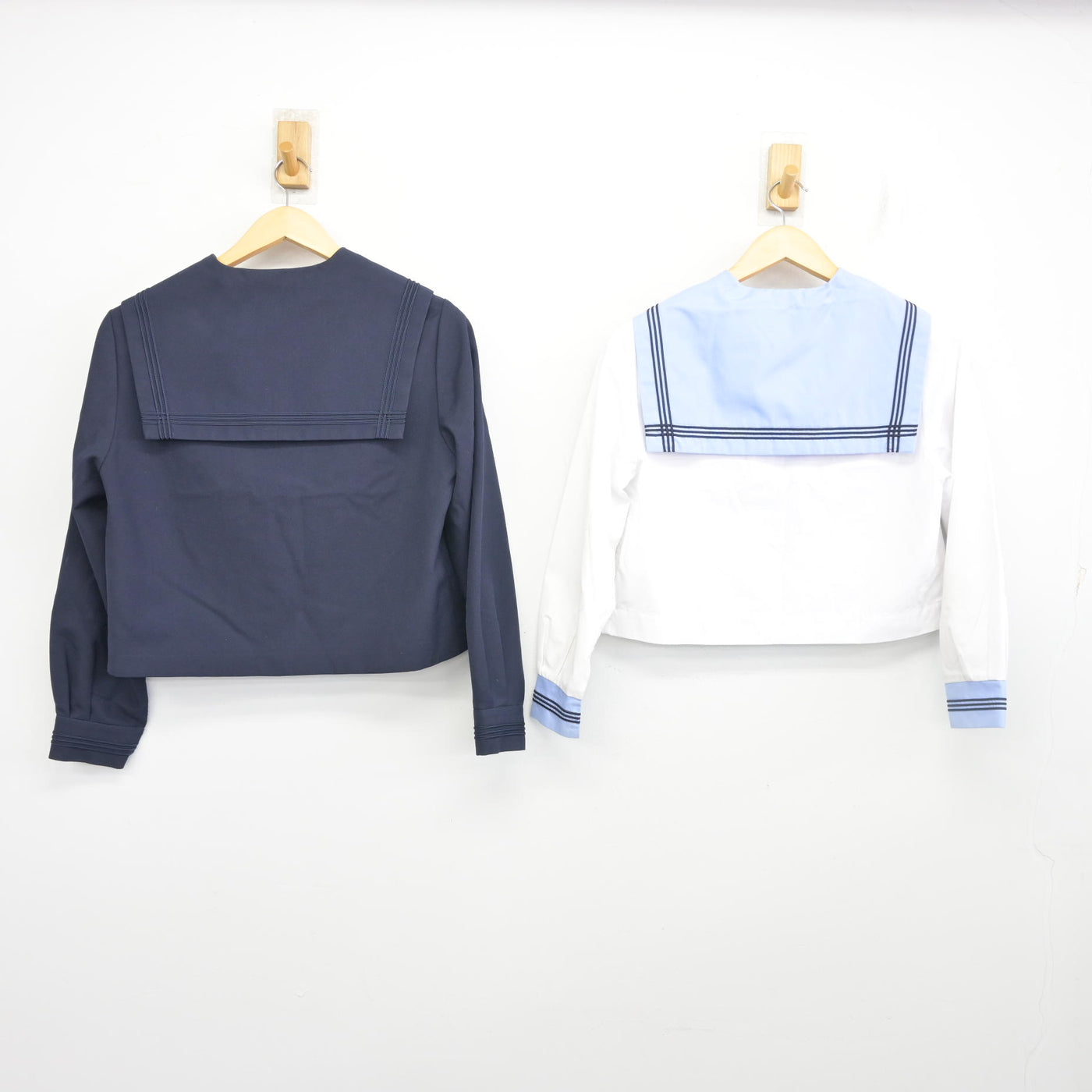 【中古】北海道 北斗市立大野中学校 女子制服 2点 (セーラー服・セーラー服) sf098476