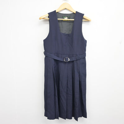 【中古】千葉県 柏第三中学校 女子制服 3点 (セーラー服・ジャンパースカート) sf098483