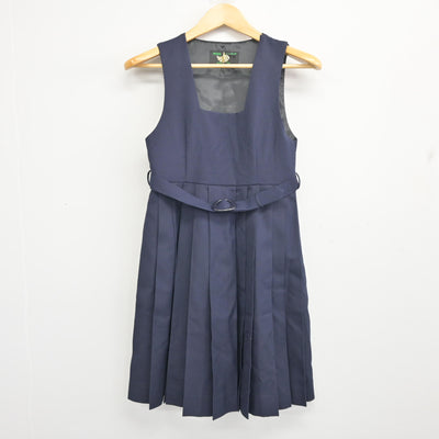 【中古】千葉県 柏第三中学校 女子制服 2点 (セーラー服・ジャンパースカート) sf098484