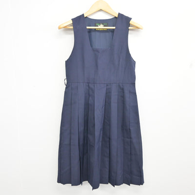 【中古】千葉県 柏第三中学校 女子制服 1点 (ジャンパースカート) sf098485