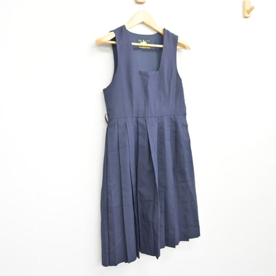 【中古】千葉県 柏第三中学校 女子制服 1点 (ジャンパースカート) sf098485