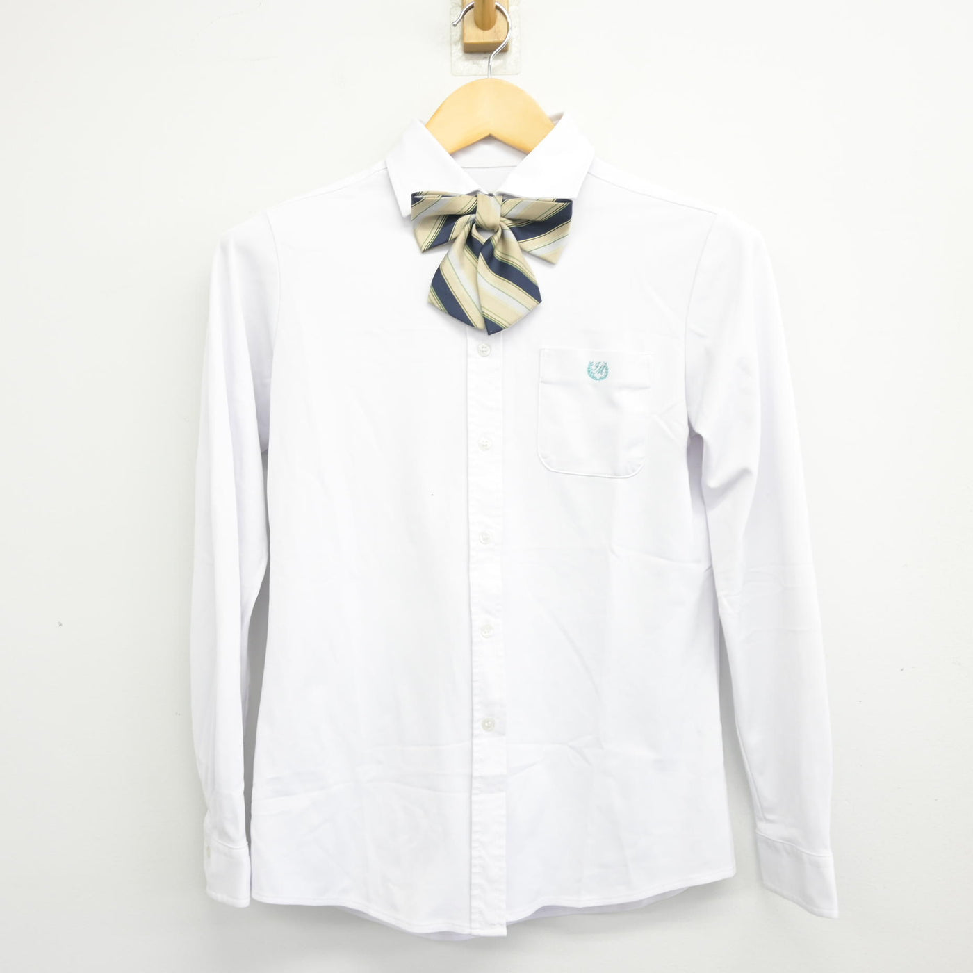 【中古】愛知県 犬山総合高等学校 女子制服 5点 (ブレザー・ニット・シャツ・スカート) sf098491