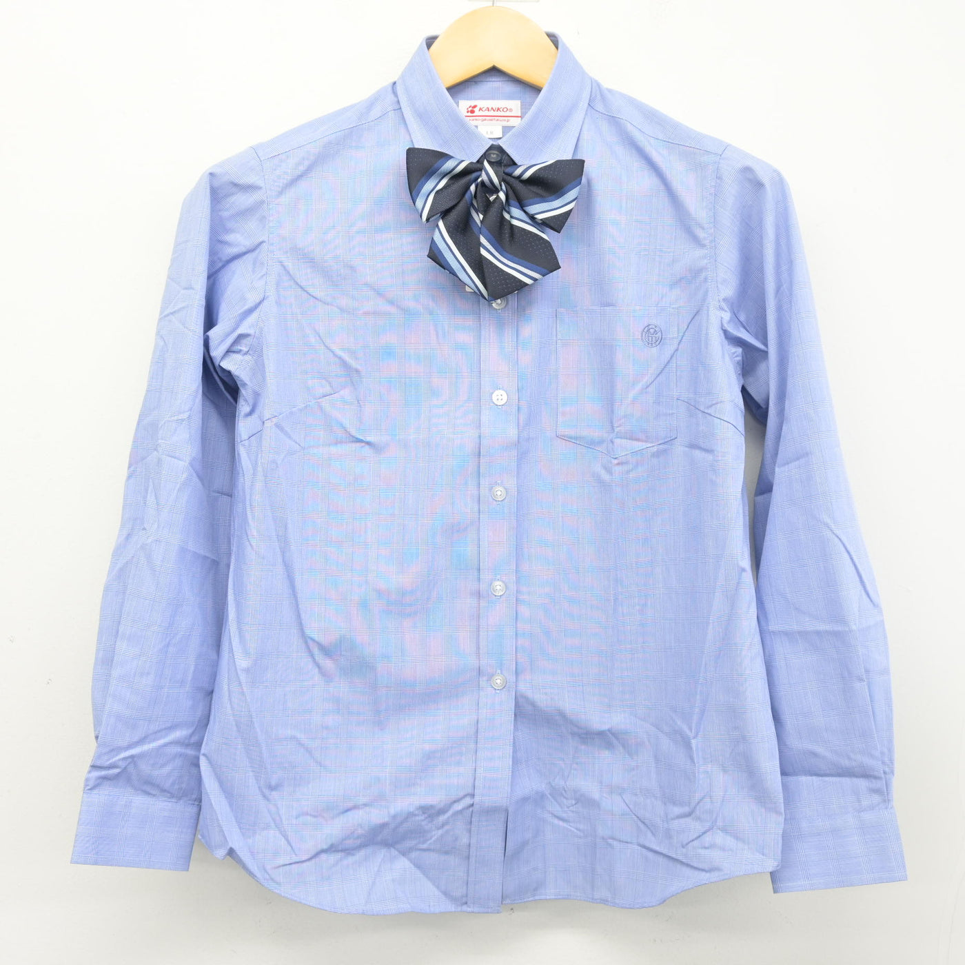 【中古】東京都 朋優学院高等学校 女子制服 4点 (ブレザー・シャツ・スカート) sf098503