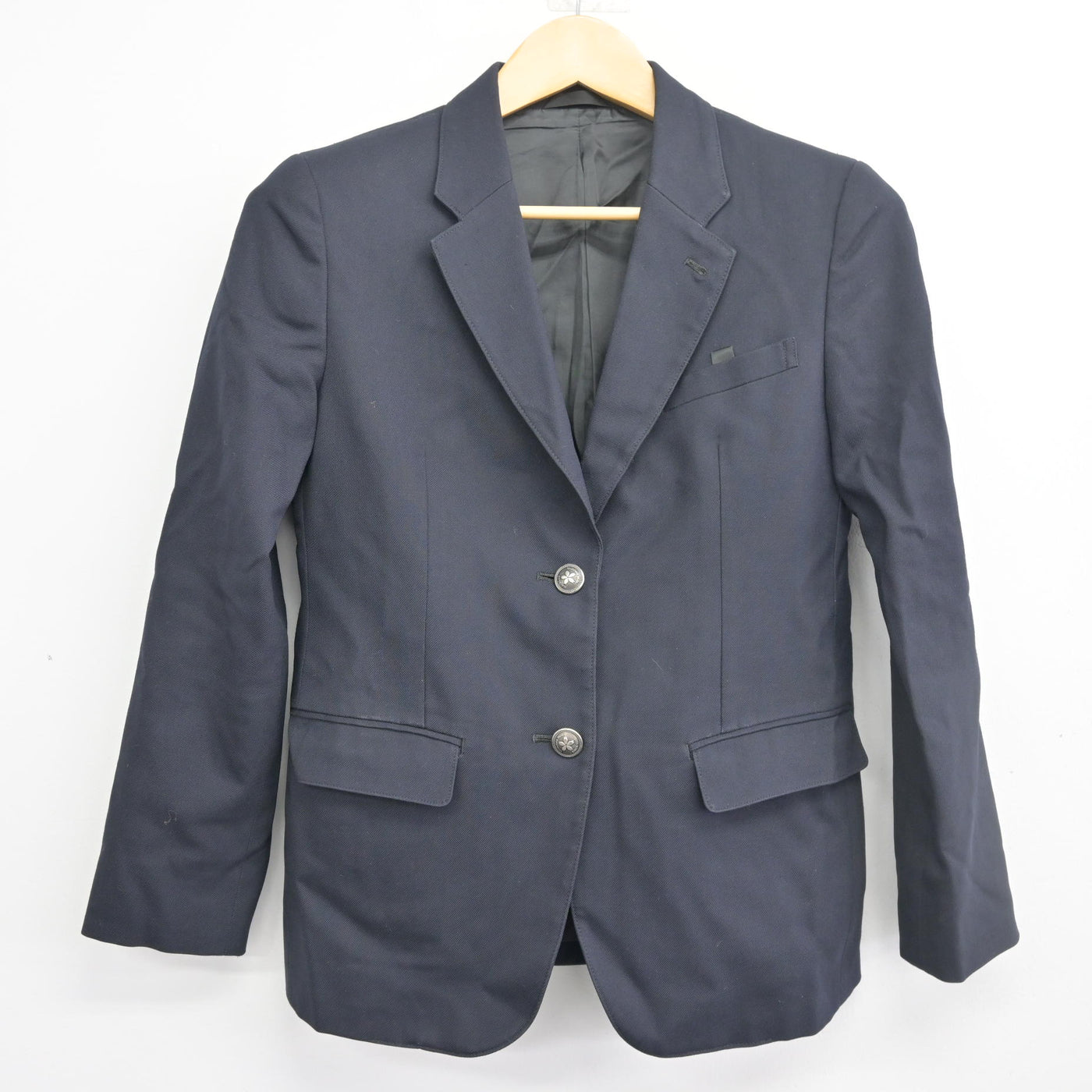 【中古】静岡県 静岡大成高等学校 女子制服 3点 (ブレザー・シャツ) sf098516