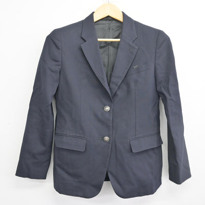 【中古】静岡県 静岡大成高等学校 女子制服 3点 (ブレザー・シャツ) sf098516