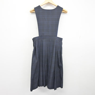 【中古】福岡県 香椎第一中学校 女子制服 1点 (ジャンパースカート) sf098527