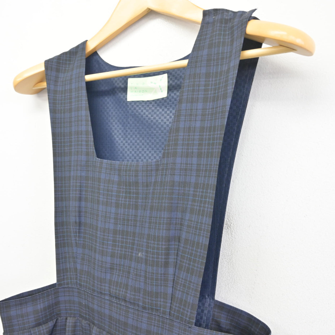 【中古】福岡県 香椎第一中学校 女子制服 1点 (ジャンパースカート) sf098527