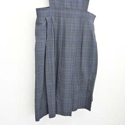 【中古】福岡県 香椎第一中学校 女子制服 1点 (ジャンパースカート) sf098527