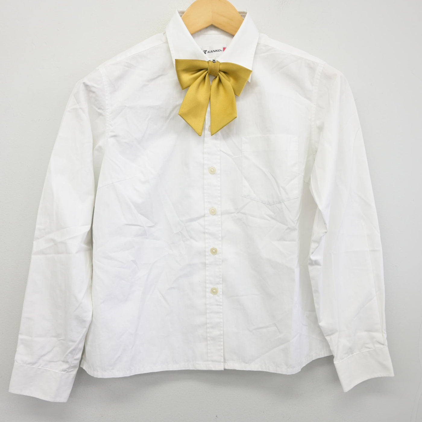 【中古】福岡県 九州産業大学付属九州高等学校 女子制服 4点 (ブレザー・シャツ・スカート) sf098530