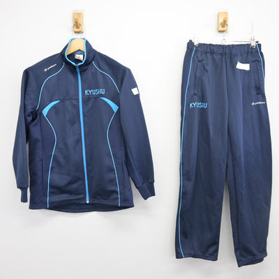 【中古】福岡県 九州産業大学付属九州高等学校 女子制服 2点 (ジャージ 上・ジャージ 下) sf098541