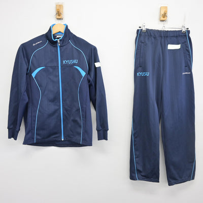 【中古】福岡県 九州産業大学付属九州高等学校 女子制服 2点 (ジャージ 上・ジャージ 下) sf098542