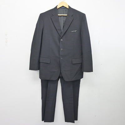 【中古】茨城県 結城第一高等学校 男子制服 3点 (ブレザー・ニット・ズボン) sf098553