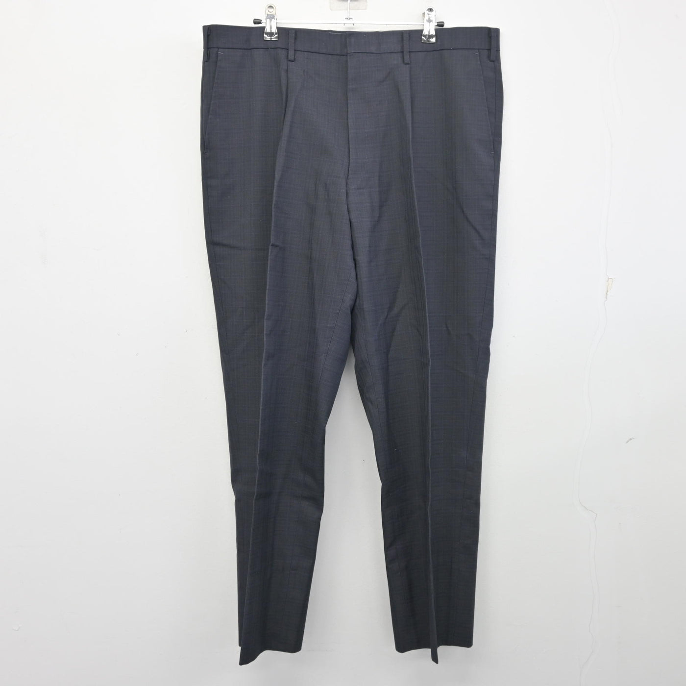 【中古】茨城県 結城第一高等学校 男子制服 3点 (ブレザー・ニット・ズボン) sf098553