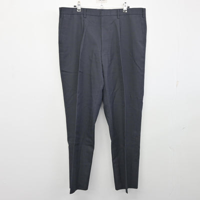 【中古】茨城県 結城第一高等学校 男子制服 3点 (ブレザー・ニット・ズボン) sf098553