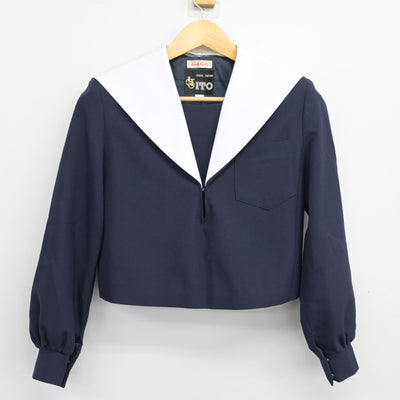 【中古】愛知県 天白中学校/旧制服 女子制服 2点 (セーラー服・スカート) sf098599