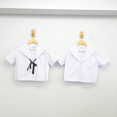 【中古】愛知県 天白中学校/旧制服 女子制服 4点 (セーラー服・スカート) sf098600