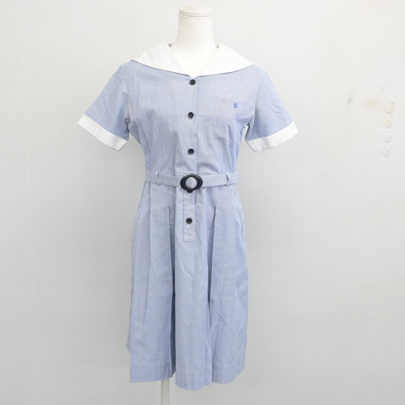 【中古】大阪府 ヴェリタス城星学園高等学校/旧制服 女子制服 1点 (ワンピース) sf098603
