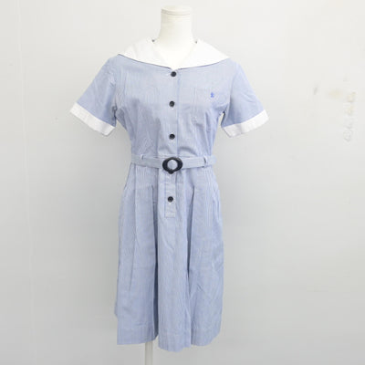 【中古】大阪府 ヴェリタス城星学園高等学校/旧制服 女子制服 1点 (ワンピース) sf098603