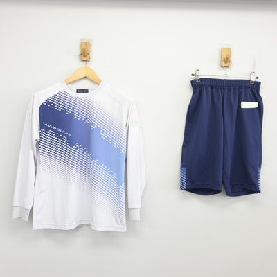 【中古】埼玉県 川口市立高等学校 女子制服 2点 (体操服 上・体操服 下) sf098613