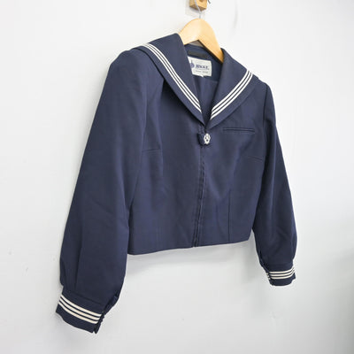 【中古】埼玉県 元郷中学校 女子制服 1点 (セーラー服) sf098615