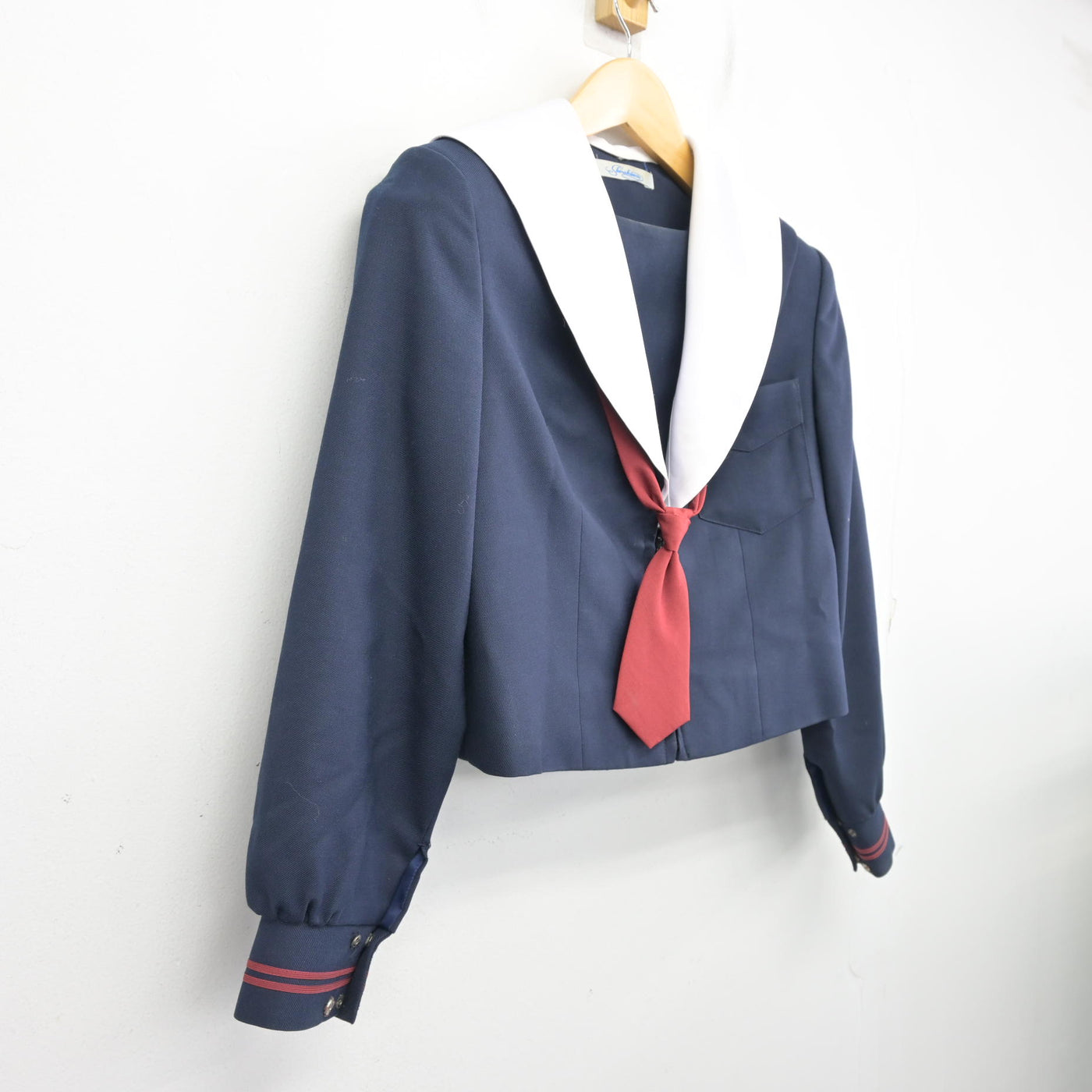 【中古】大阪府 中百舌鳥中学校 女子制服 2点 (セーラー服) sf098624