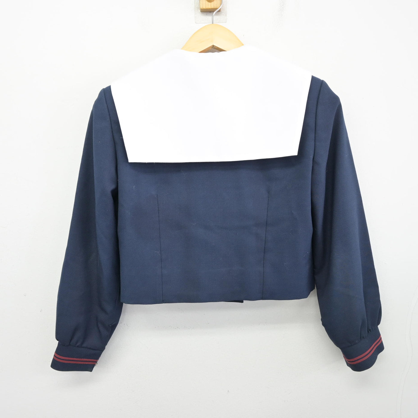 【中古】大阪府 中百舌鳥中学校 女子制服 2点 (セーラー服) sf098624