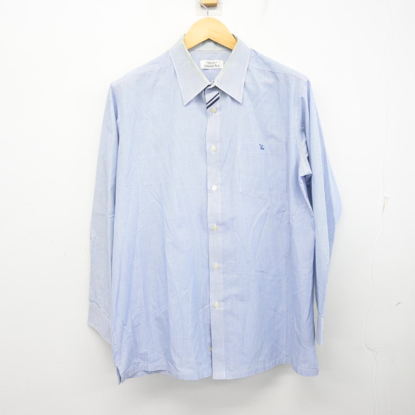 【中古】茨城県 結城第一高等学校 男子制服 3点 (ブレザー・シャツ・ズボン) sf098632