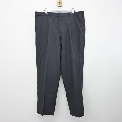 【中古】茨城県 結城第一高等学校 男子制服 3点 (ブレザー・シャツ・ズボン) sf098632