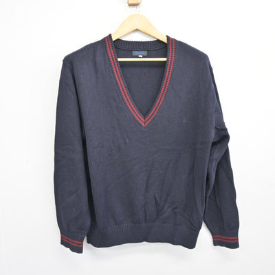 【中古】茨城県 鉾田第二高等学校 女子制服 2点 (ニット・セーラー服) sf098646