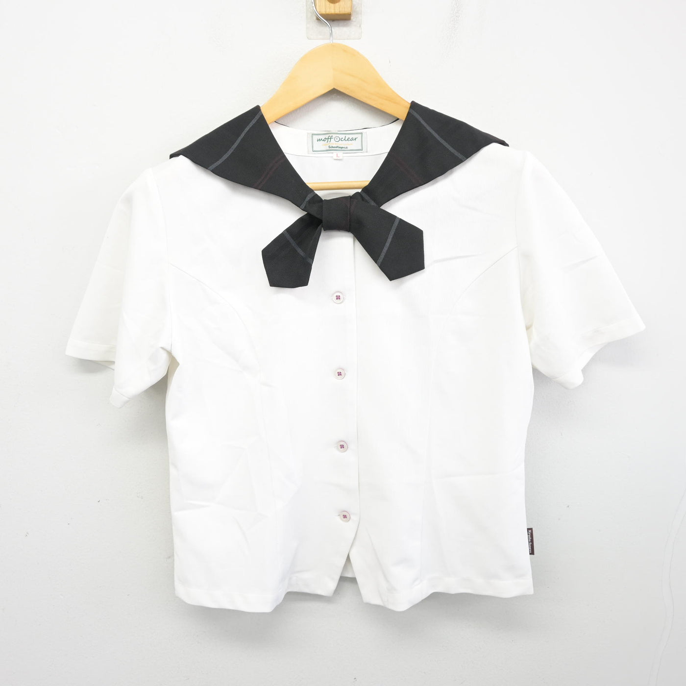 【中古】福岡県 九州産業大学付属九州産業高等学校 女子制服 2点 (ブラウス・スカート) sf098647