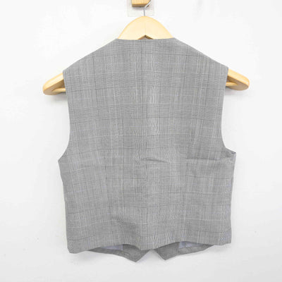 【中古】千葉県 千城台高等学校 女子制服 2点 (ベスト・スカート) sf098648