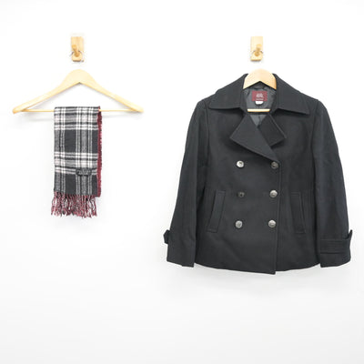 【中古】栃木県 宇都宮短期大学附属高等学校 女子制服 2点 (コート) sf098670