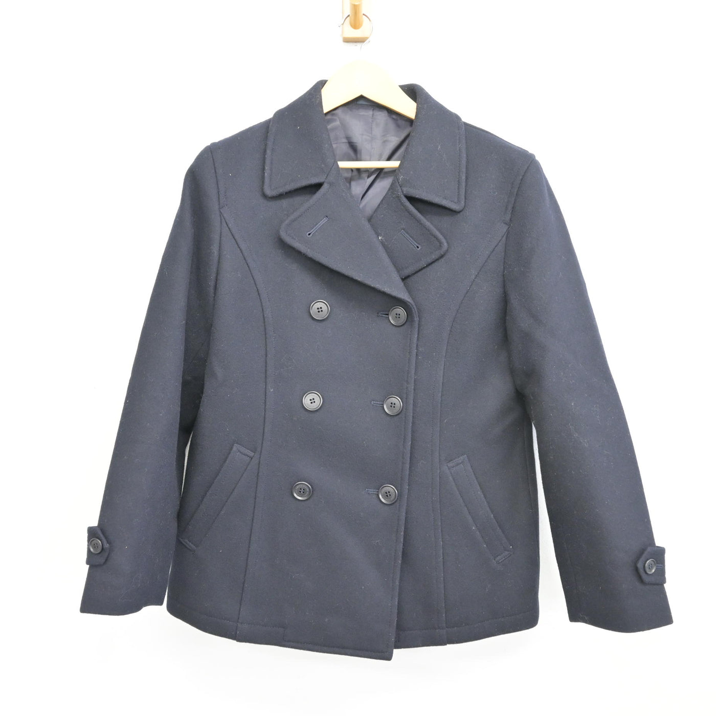 【中古】埼玉県 大宮開成高等学校 女子制服 1点 (コート) sf098682