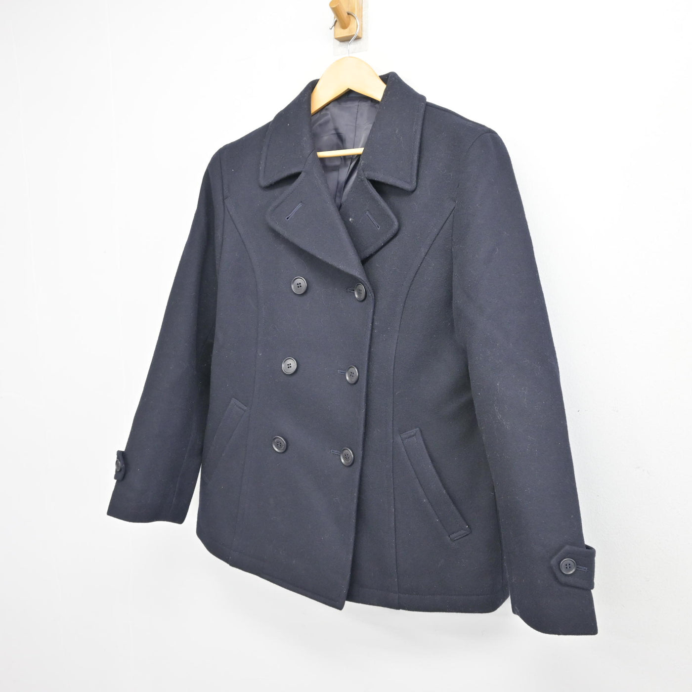 【中古】埼玉県 大宮開成高等学校 女子制服 1点 (コート) sf098682