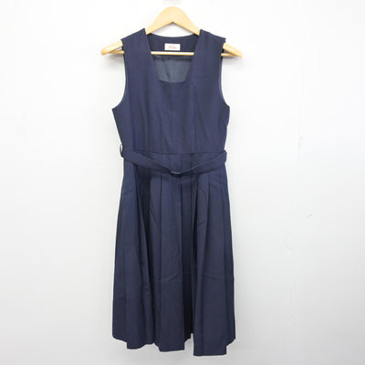 【中古】福岡県 金武中学校 女子制服 3点 (セーラー服・ジャンパースカート) sf098699